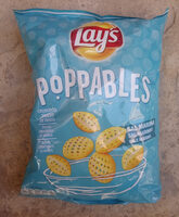 Poppables snacks crujientes de patata con sal marina