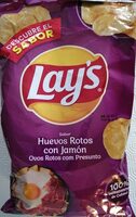 Lay's sabor Ovos Rotos com presunto