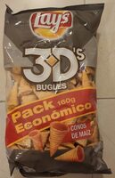 3D's Bugles conos de maíz