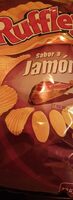 Ruffles au jambon