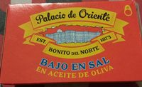 Bonito del norte bajo en sal