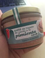 Pate de higado de cerdo a la pimienta verde