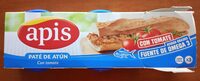 Paté de atún con tomate