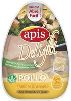 Fiambre de pollo braseado delight sin gluten