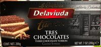 Turrón tres chocolates