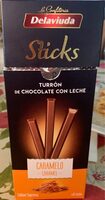 Caramel Milk Chocolate Sticks, Caramel