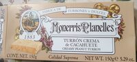 Turrón Crema de Cacahuete