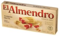 Turrón fruta