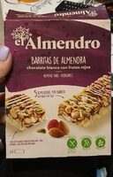 Barritas de almendra