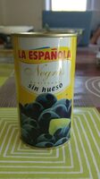 Aceitunas negras sin hueso lata 150 g