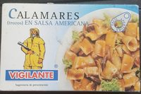 Calamares En Salsa Americana Vigilante 112GR