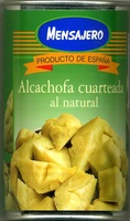 Alcachofa cuarteada natural
