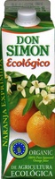 Zumo de naranja exprimida ecológico