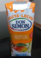 Fruta + leche tropical