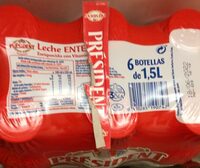 Leche entera enriquecida con vitaminas