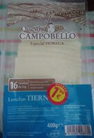 Lonchas de queso tierno