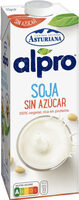 Bebida de soja sin azúcar