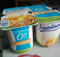 Yogur desnatado 0% con melocotón