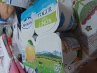Yogur sabor limón