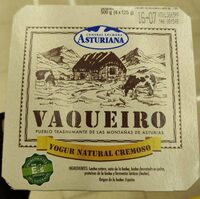 Yogur natural cremoso