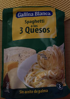 Spaghetti 3 quesos