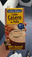 Caldo casero de pollo