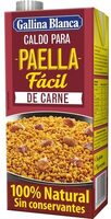 Caldo para paella de carne
