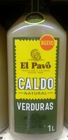 Caldo natural de verduras