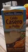 Caldo casero de pollo