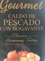 Caldo gourmet de pescado con bogavante