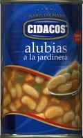 Alubias a la jardinera