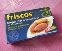 Mejillones de las Rías Gallegas en escabeche