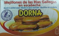Mejillones de las rías gallegas en escabeche