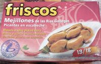 Mejillones de las Rías Gallegas Picantes en escabeche