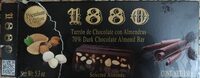1880 Turrón de chocolate 70% con almendras