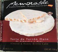 Torta de turròn duro