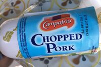 Chopped pork