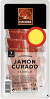 Jamón curado clásico medias lonchas sin gluten sin lactosa