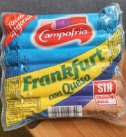 Frankfurt con queso