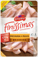 Finissimas, pechuga de pavo braseada