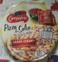 Pizza & salsa jamón curado