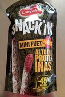 Mini Fuet alto en proteinas