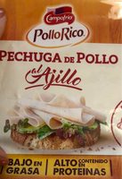 Pechuga de pollo al ajillo