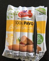 Salchichas 100% pavo