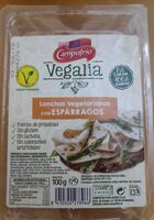 Vegalia lonchas vegetarianas con espárragos sin