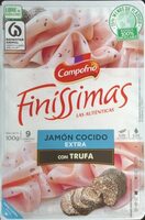 Finissimas jamón cocido extra con trufa