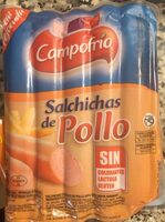 Salchichas de pollo