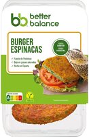 Burger espinacas