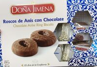 Roscos de anís con chocolate