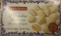 Almendras rellenas